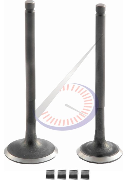 Subap Takımı [tırnaklı] [dq] 150CC Scooter - Lınhaı 200 - Dq