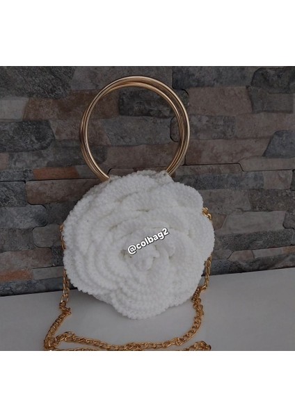 🌹 Gül Model El Örgüsü Çanta 🌹
