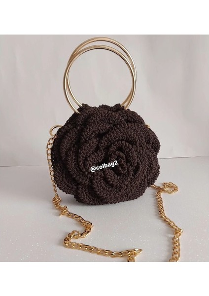 🌹 Gül Model El Örgüsü Çanta 🌹
