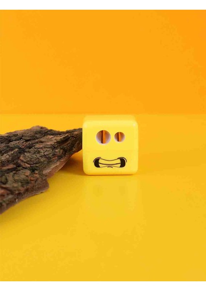 Emoji Kalemtraş MK-1020 "3 Adet" Karışık Renkler.