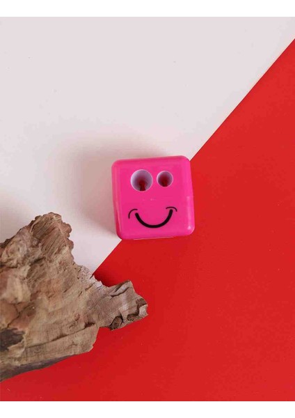 Emoji Kalemtraş MK-1020 "3 Adet" Karışık Renkler.