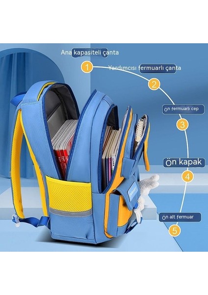 Yeni Stil Ilkokul Öğrencisi Karikatür Okul Çantası Erkek 1-3 Dereceli Hafif Rahat Kız Sırt Çantası (Yurt Dışından) fırsatları