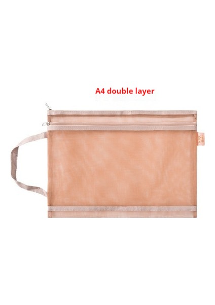 Oıaoıw Çift Katmanlı Belge Çantası, Test Kağıdı Saklama Çantası, Örgü Kalem Kutusu, Şeffaf (Yurt Dışından) modelleri