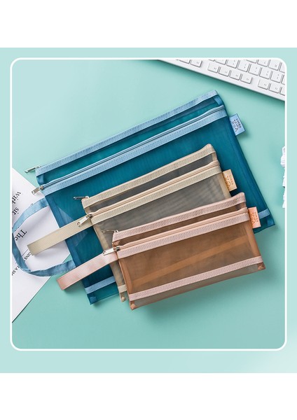 Oıaoıw Çift Katmanlı Belge Çantası, Test Kağıdı Saklama Çantası, Örgü Kalem Kutusu, Şeffaf (Yurt Dışından) fırsatları