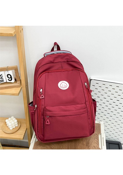 Sırt Çantası Kadın Büyük Kapasiteli Sırt Çantası Yük Azaltma Eğlence Seyahat Çantası (Yurt Dışından) modelleri