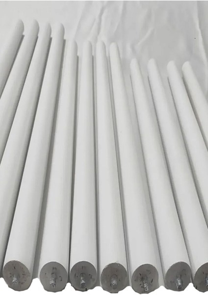 Ham 4 Adet Lüks 65 cm Konik Ahşap Masa Ayağı Çap: 4,2 cm Hobi Dıy (Vida ve Aparatlarıyla Birlikte) modelleri