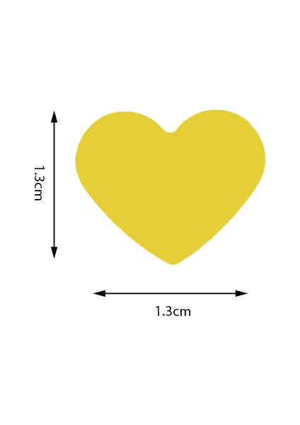 Şekilli Delgeç Kalp 1.3 cm KM8805 modelleri