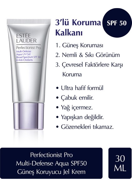 Estee Lauder Perfectionist Pro Leke Karşıtı Tanışma Seti - Güneş Koruyucu Krem 30ML, Aydınlatıcı Leke Serumu 15ML