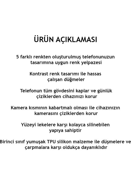 Apple iPhone 12 Pro Max Uyumlu Kılıf Kontrast Renk Tasarımı Ile Hassas Çalışan Düğmeler Darbe Korumalı Renkli Silikon Protected Case