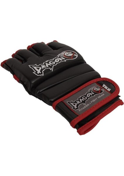 Dragon Do Kicker Mma Eldiven, Bandaj ve Dişlik Üçlü Koruma Gloves Giftoom Mma Kickboks , Boks