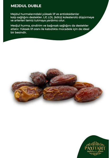 Medine Mejdul (Medioul) Medjoul Hurması Iri Boy Şekersiz Taze – Yeni Mahsul- 3 kg MECDUL3 kg modelleri