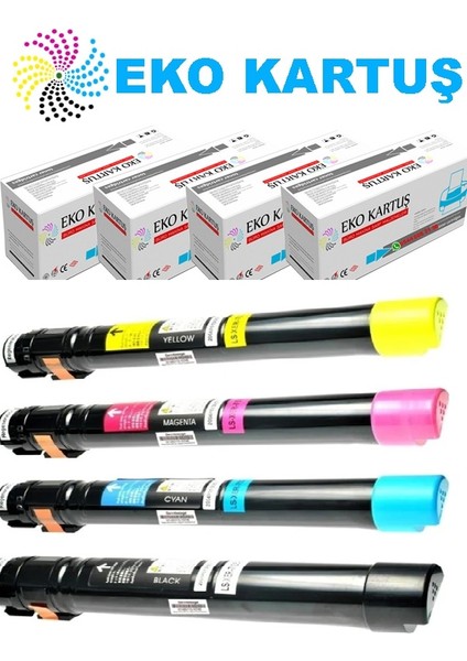 Xerox Phaser 7500DN Muadil Toner 4 Renk Takım