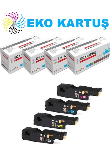 Xerox Workcentre 6015 Muadil Tone 4 Renk Takım R
