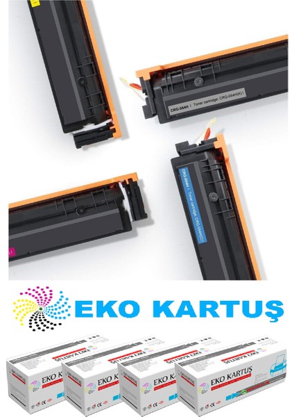 Canon CRG-064 Muadil Toner 4 Renk Set Çipsiz 722CDW/ 832CDW