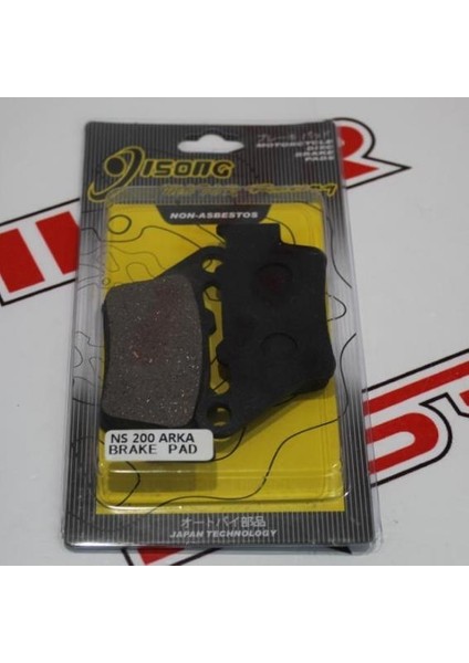 Fren Disk Balata Pulsar NS200 Arka