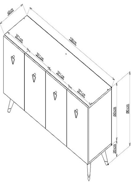 Baredh Lazer Desenli Konsol Antrasit Altın indirimleri