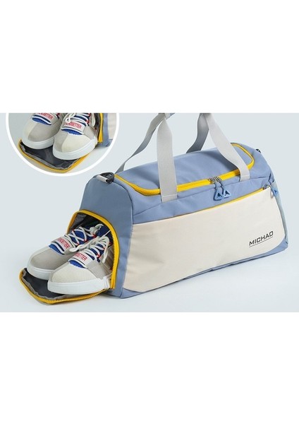 Çok Fonksiyonlu Seyahat Çantası, Büyük Kapasiteli Islak ve Kuru Ayırma Spor ÇANTASI-50*23*27CM-YEŞIL (Yurt Dışından) fiyatları