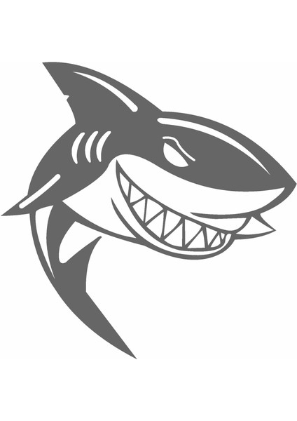 Köpek Balığı Araba Oto Motosiklet Sticker 00442