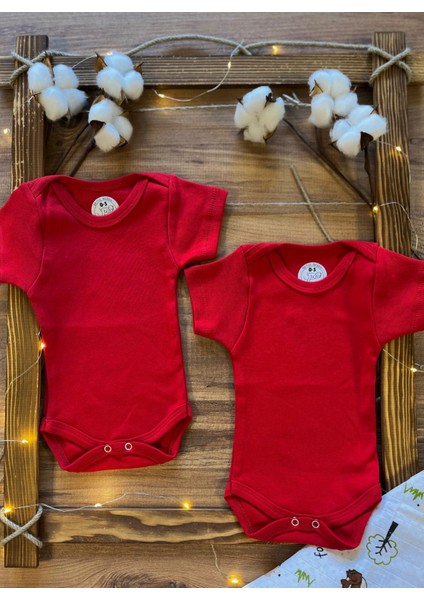 Kısa Kollu 2'li Organik Pamuk Çıtçıtlı Bebek Body&zıbın fiyatları