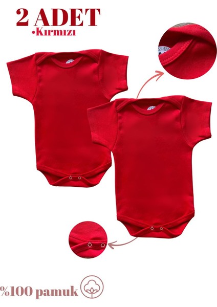 Kısa Kollu 2'li Organik Pamuk Çıtçıtlı Bebek Body&zıbın fırsatları