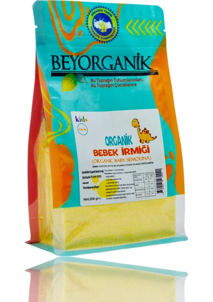 Organik Bebek İrmik 200gr