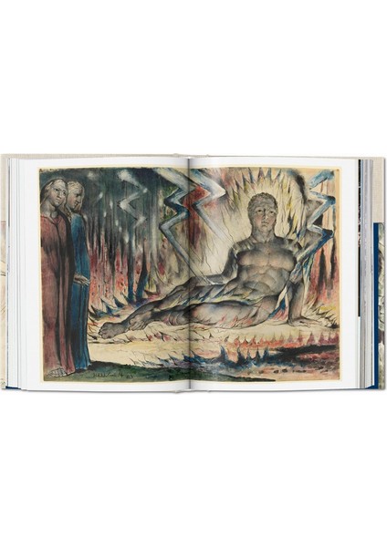 William Blake. Dante’s ‘divine Comedy’. The Complete Drawings (Kapak Değişebilir)