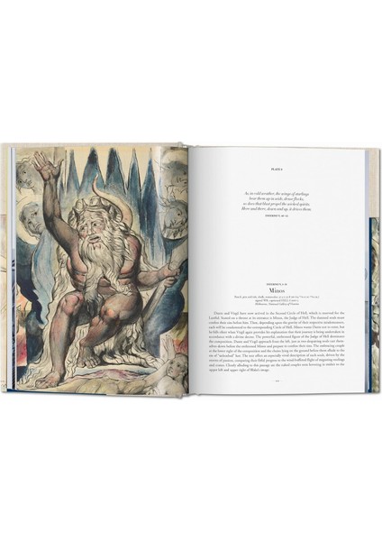William Blake. Dante’s ‘divine Comedy’. The Complete Drawings (Kapak Değişebilir)