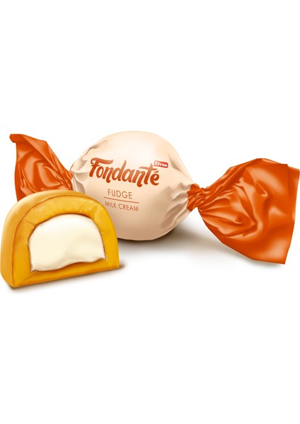 Sütlü Fudge 1000 Gr. (1 Poşet)