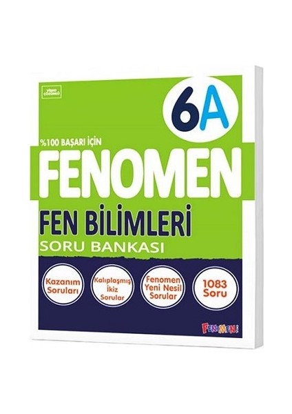 Fenomen 6. Sınıf Fen Bilimleri Soru Bankası A