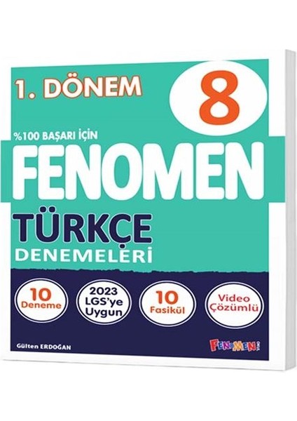 Fenomen 8. Sınıf Lgs 1. Dönem Türkçe Denemeleri