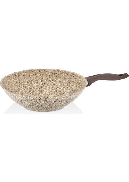 Creamy Granit Wok 28 Cm Tava