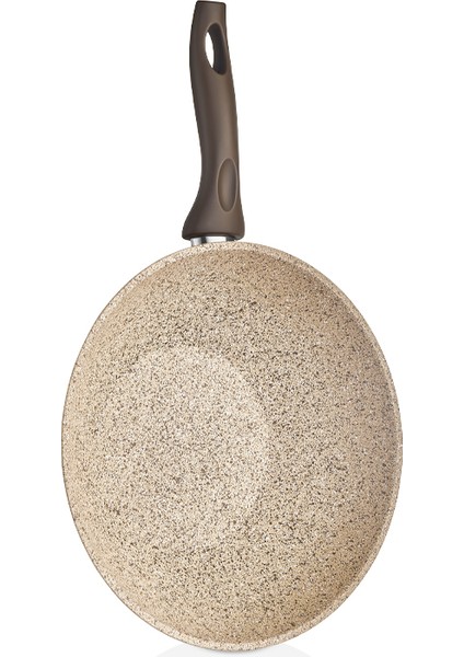 Creamy Granit Wok 28 Cm Tava