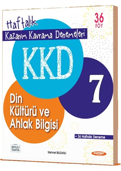 Kurmay Yayınları 7.Sınıf 2023 Din Kültürü Kazanım Kavrama Denemeleri 36 Fasikül