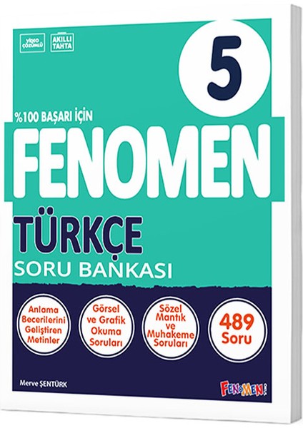 Gama Yayınları 5. Sınıf Fenomen Türkçe Soru Bankası