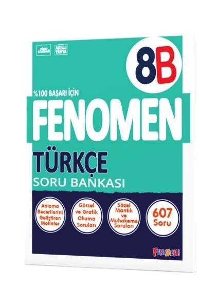 Gama Yayınları 8. Sınıf LGS Fenomen Türkçe Soru Bankası