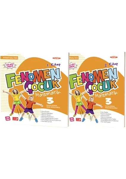 Gama Yayınları Fenomen Çocuk 3. Sınıf Matematik 1. ve 2. Kitap