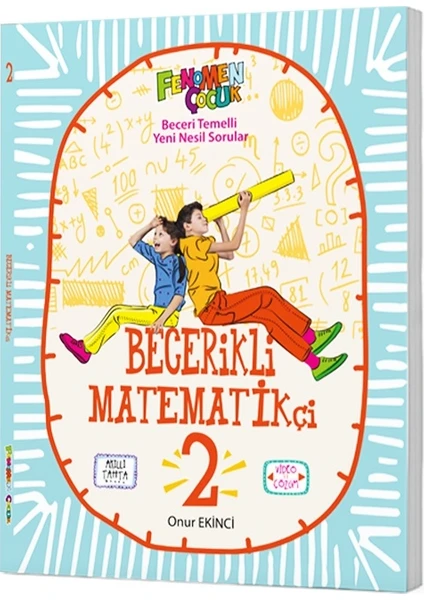 Gama Yayınları Fenomen 2. Sınıf Becerikli Matematikçi Beceri Temelli Yeni Nesil Soru Bankası