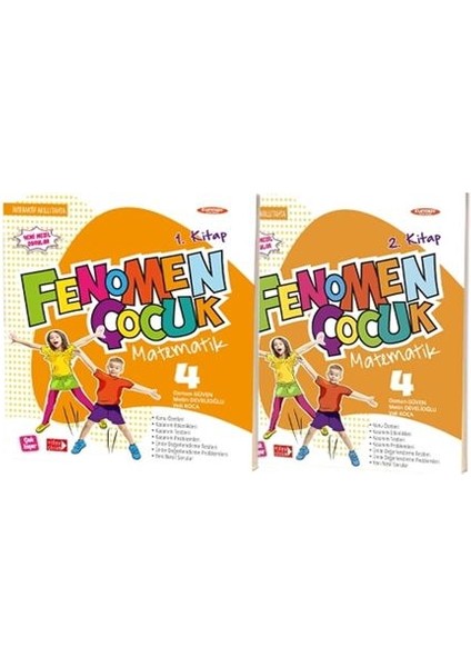 Fenomen Çocuk 4. Sınıf Matematik 1. ve 2. Kitap