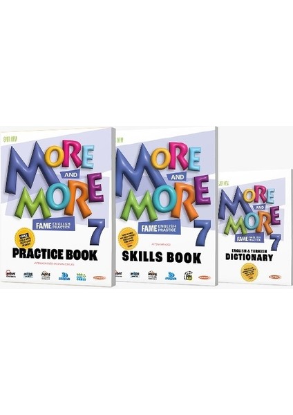 Kurmay Yayınları 7.Sınıf English Practice Book + Skills Book