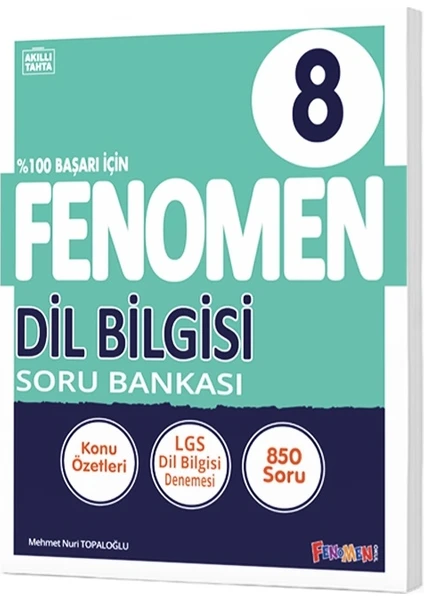 Gama Yayınları 8. Sınıf Dil Bilgisi Fenomen Soru Bankası Yeni 2022