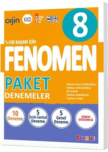 Gama Yayınları Fenomen 8. Sınıf Paket Denemeler