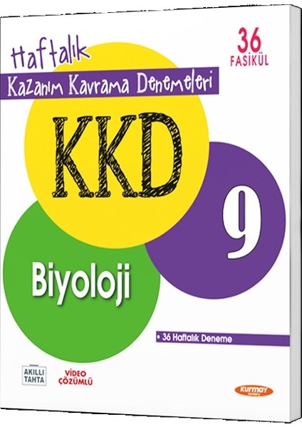 Kurmay Yayınları Biyoloji Kazanım Kavrama Denemeleri 36 Fasikül