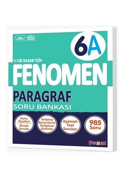 6. Sınıf Paragraf Soru Bankası (A)