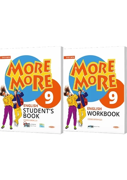 More & More 9. Sınıf Students Book + Workbook 2023