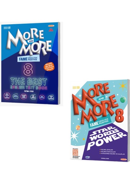 8.Sınıf LGS Star Words Power + Fame Test Book Yeni 2022