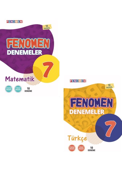 7. Sınıf Matematik Türkçe 10 Deneme Seti Yeni 2022