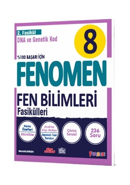 8. Sınıf LGS Fen Bilimleri 2. Fasikül Konu Özetli Soru Bankası