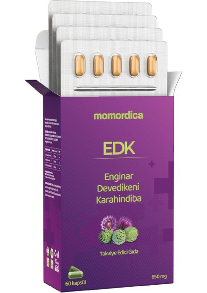 Edk (Enginar-Devedikeni-Karahindiba) Kapsül