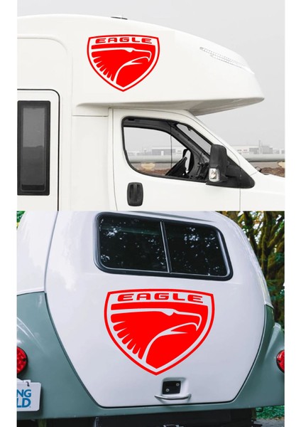Kartal Eagle Araba Oto Karavan Motosiklet Sticker 00444 fırsatları