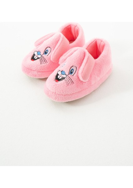 Kız Çocuk Panduf Ev Patiği Pamuk Astarlı Tavşan Figür Ev Kreş Ayakkabısı Sevimli Tavşan indirimleri